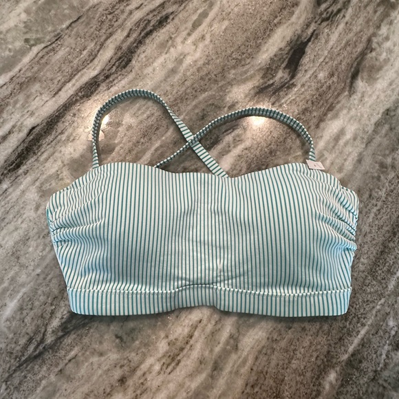 NWOT Shade & Shore Ribbed Bralette Adjustable Bikini Top, Multiple Sizes - Picture 4 of 8